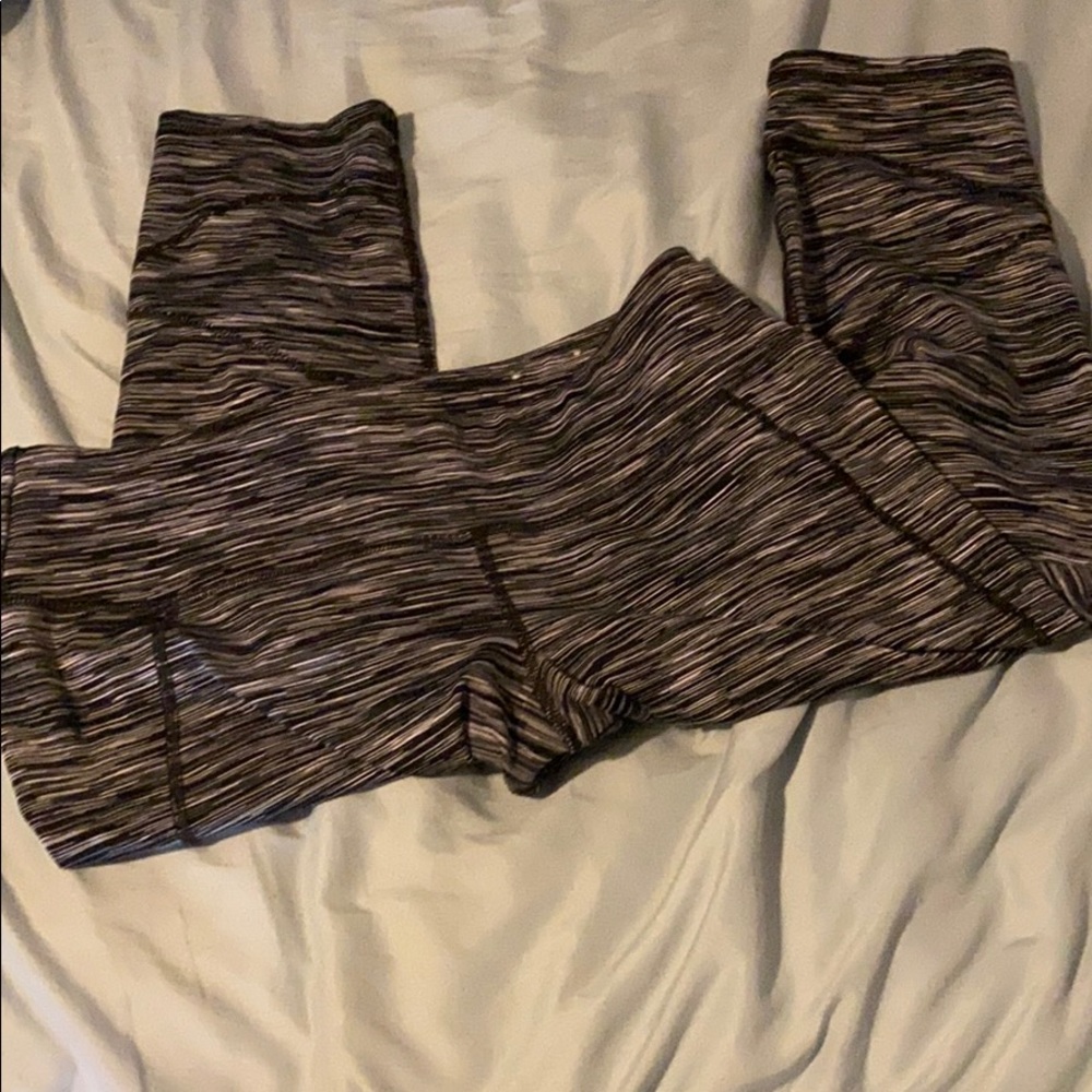 Black and white leggings